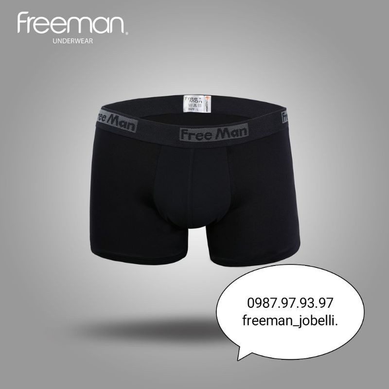 Sịp đùi thun lạnh thương hiệu Freeman 6510 chính hãng phom nhỏ hơn các sản phẩm sịp đùi khác 1 size