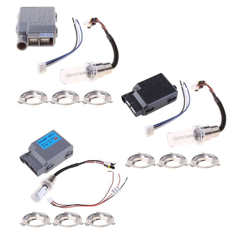 1 Đèn Pha Xenon H6 6000K Cao Cấp Cho Xe Mô Tô