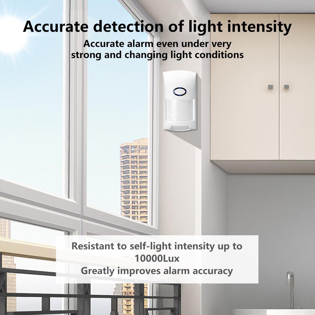 Chuông Báo Động 110 Độ Cảm Biến Chuyển Động Bằng Ứng Dụng WiFi