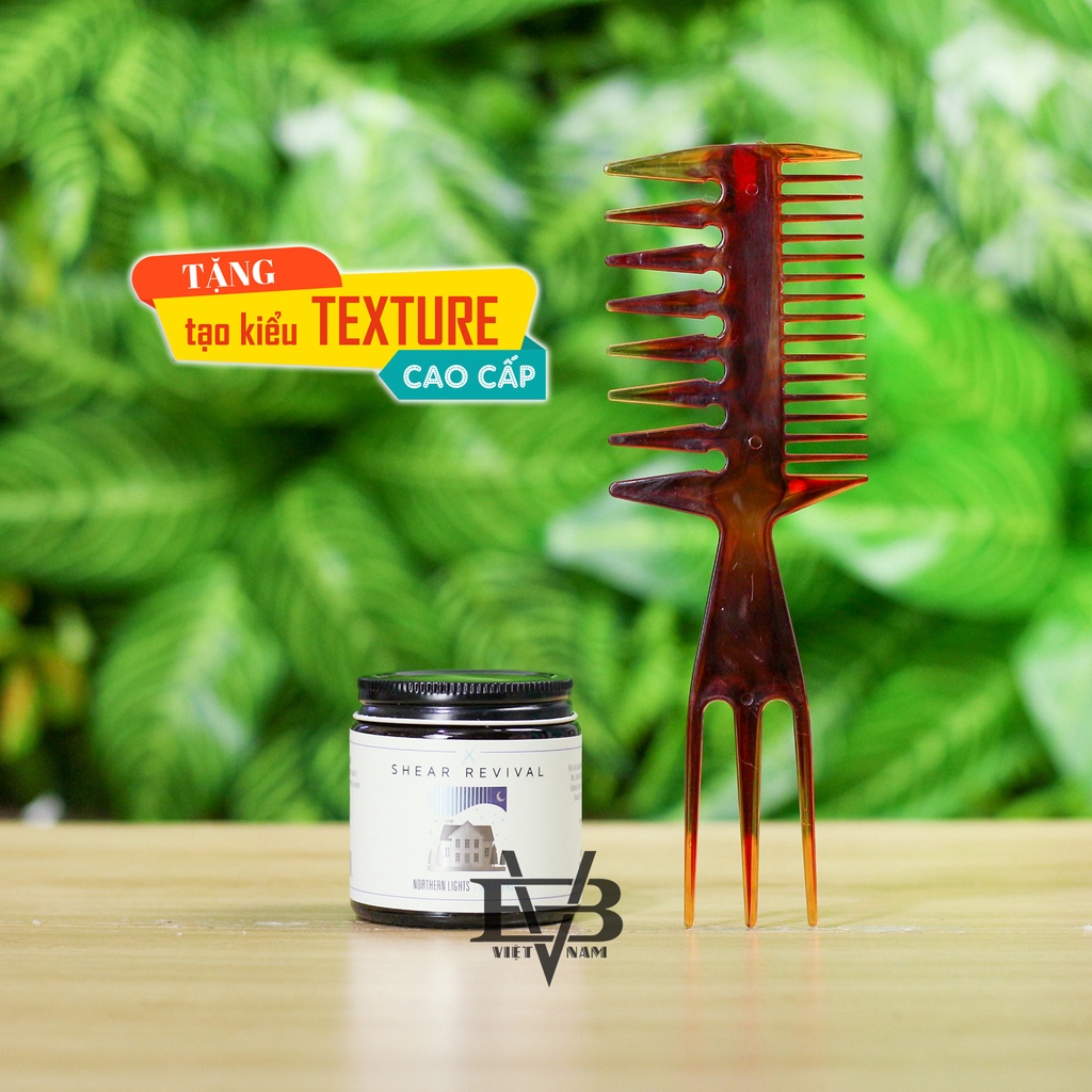 Sáp vuốt tóc Shear Revival Northern Lights Matte Paste 96gr + Tặng Lược Texture cao cấp