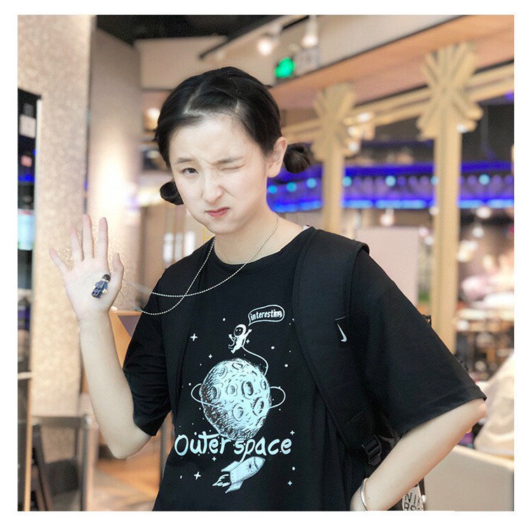 Áo thun tay ngắn UNISEX cotton co giãn 4 chiều TS348