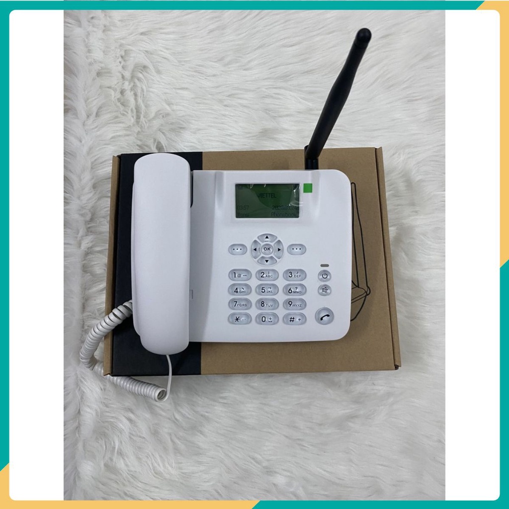 Điện Thoại Bàn Không Dây Lắp Sim Huawei F316 Gắn Các Loại Sim: VinaPhone, Viettel, Mobifone, Gphone, HomePhone Huawei