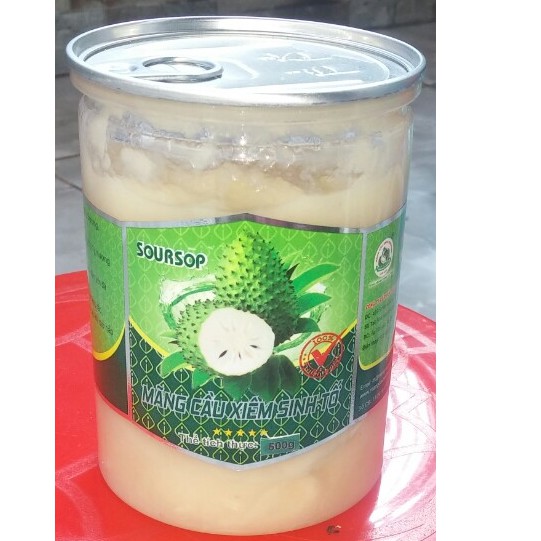 Mãng cầu xiêm nguyên múi đóng lọ 500g