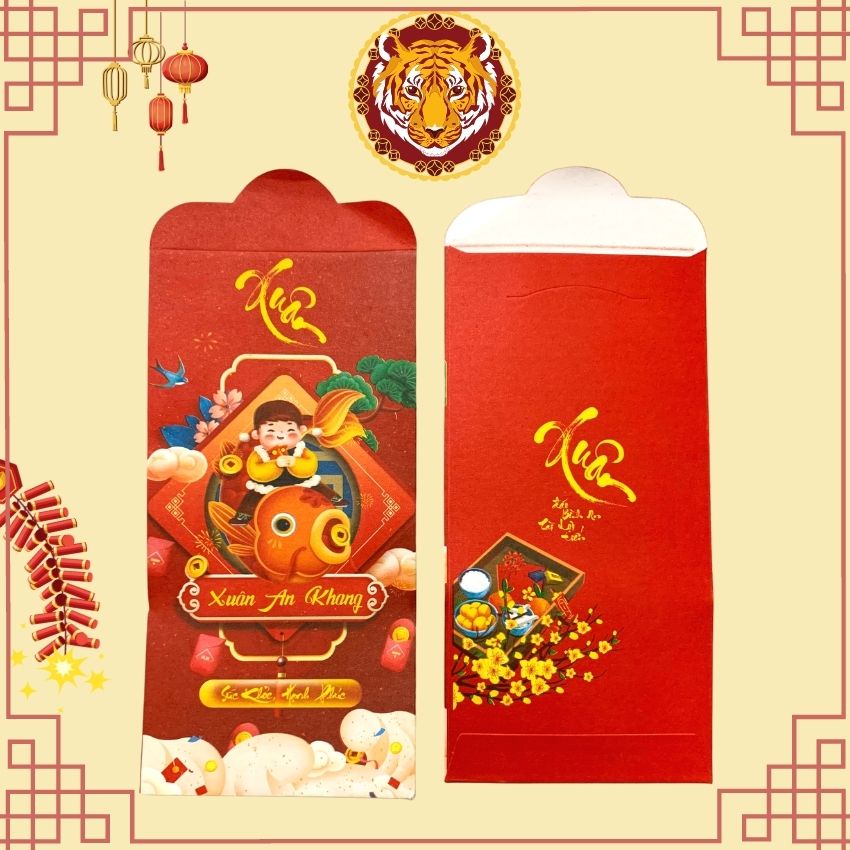 [5CÁI]Bao lì xì 2022 Huna tết Phong LÌ XÌ tết hot trend dễ thương Bao Lì Xì Giá Rẻ Nhiều Hình Dễ Thương Nahu QT05