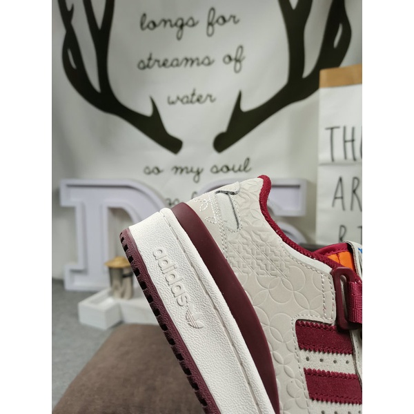 Giày ORDER, Giày Sneaker nam nữ Adidas Forum 84 Low "Cream white" cao cấp Hanoi26sneaker