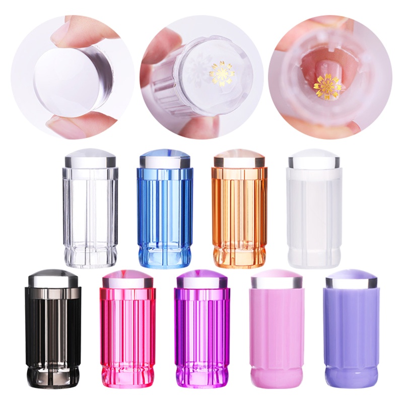Set Dụng Cụ In Hình Trang Trí Móng Tay Bằng Silicone