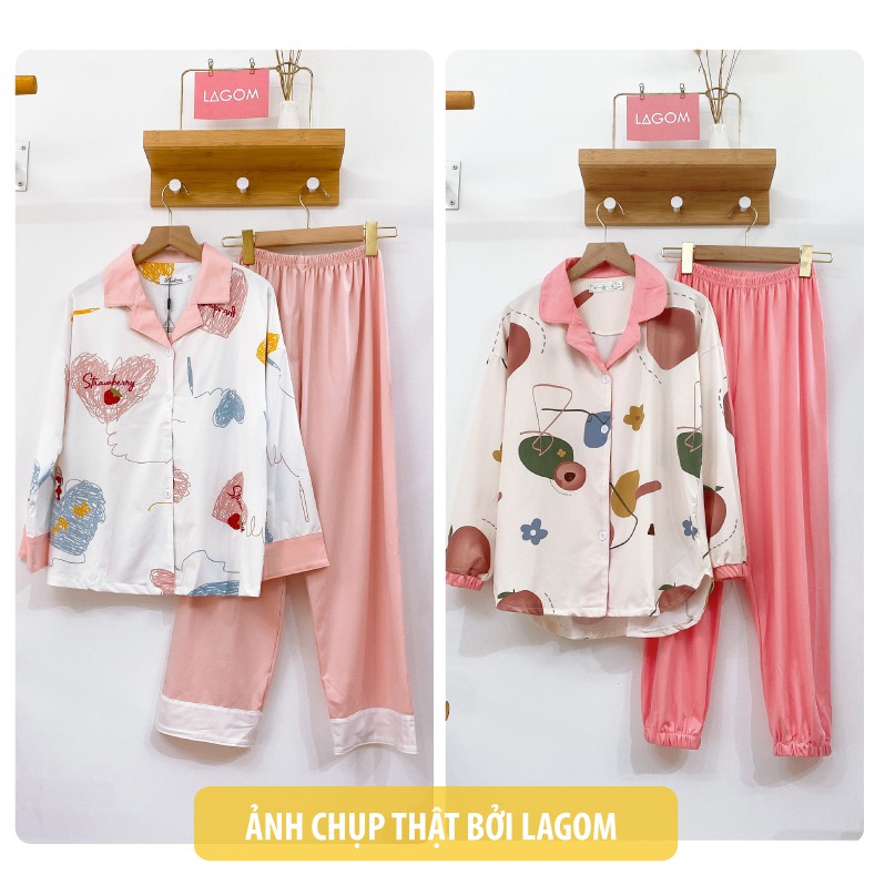 [LOẠI 1 CAO CẤP] Bộ Pijama Dài Tay Nữ Cotton Thu Đông | Đồ Bộ Dài Tay Nữ | BigBuy360 - bigbuy360.vn