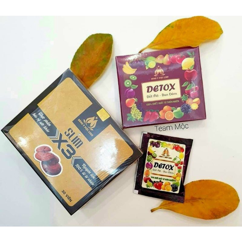 Bộ Đôi siêu hủy mỡ Kẹo PRO + Đông Y Mộc Linh X3