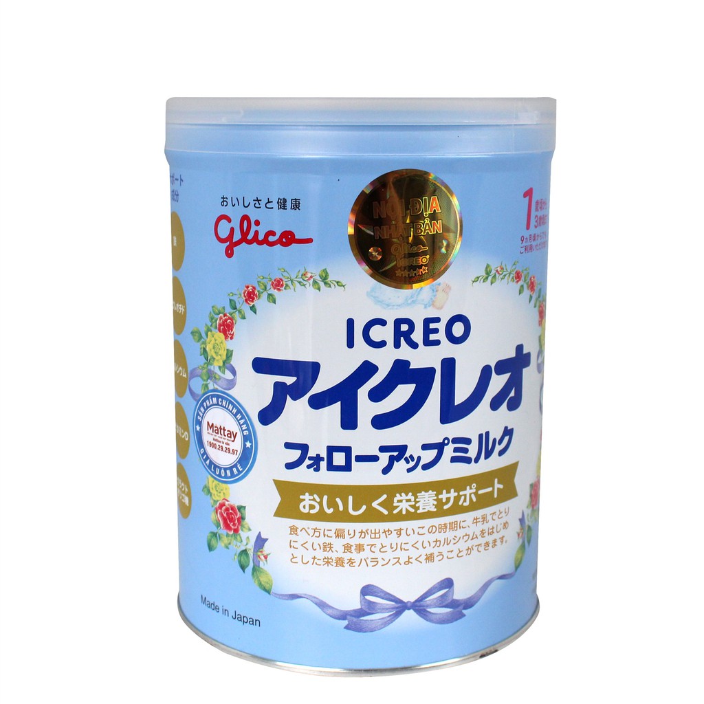 Sữa Glico Số 1 - Lon 820gr - Nhật Bản