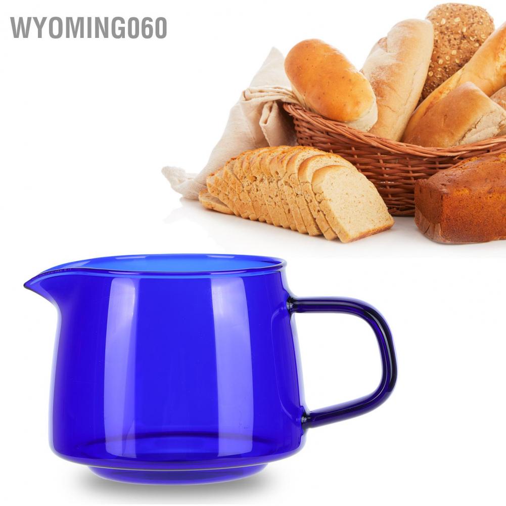 [Hàng Sẵn] 300ml cà phê pha với muối silicon, thủy tinh dùng chung ly để uống phụ kiện【Wyoming060】