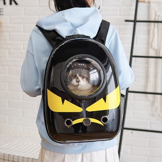 Balo Phi Hành Gia Batman Cao Cấp Vận Chuyển Chó Mèo - Balo Phi Hành Gia Vận Chuyển Thú Cưng