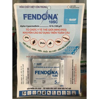 thuốc diệt muỗi côn trùng fendona 5ml