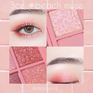 Phấn Mắt 9 Ô 3CE Multi Eye Color Palette - Beach Muse