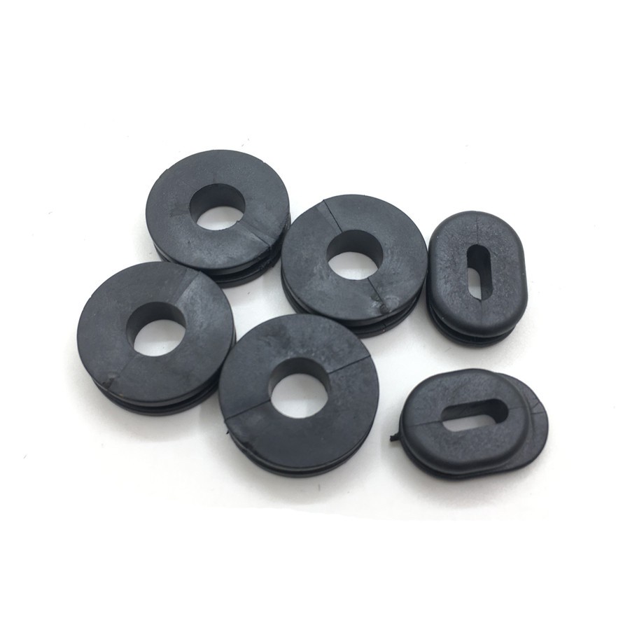 Dành Cho Xe Suzuki GN / GS / EN125 GT750 GS550 RV90 GN400 GN250 Phụ Kiện Xe Máy 6 Chiếc Vỏ Nhựa Bên Miếng Lót Cao Su