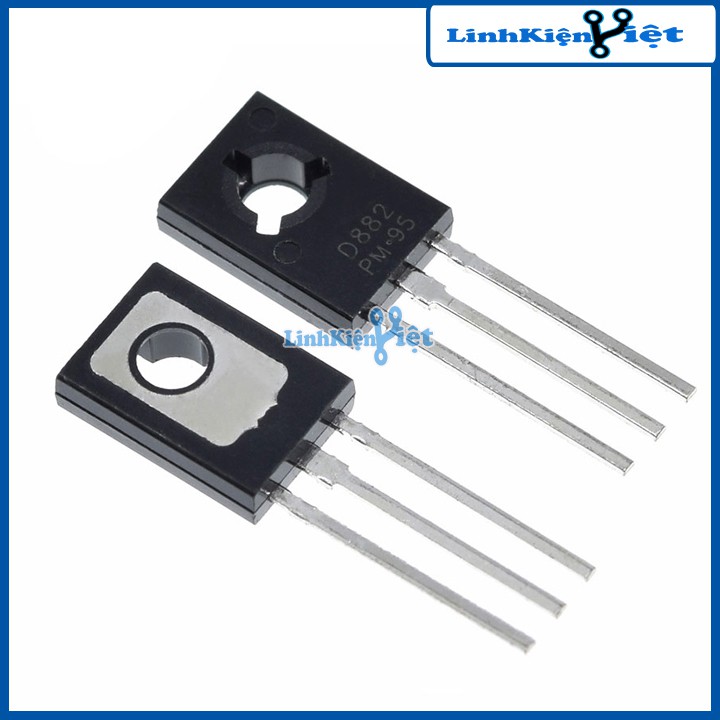 Gói 20 Con Transistor NPN D882 3A-40V Chân Cắm TO-126