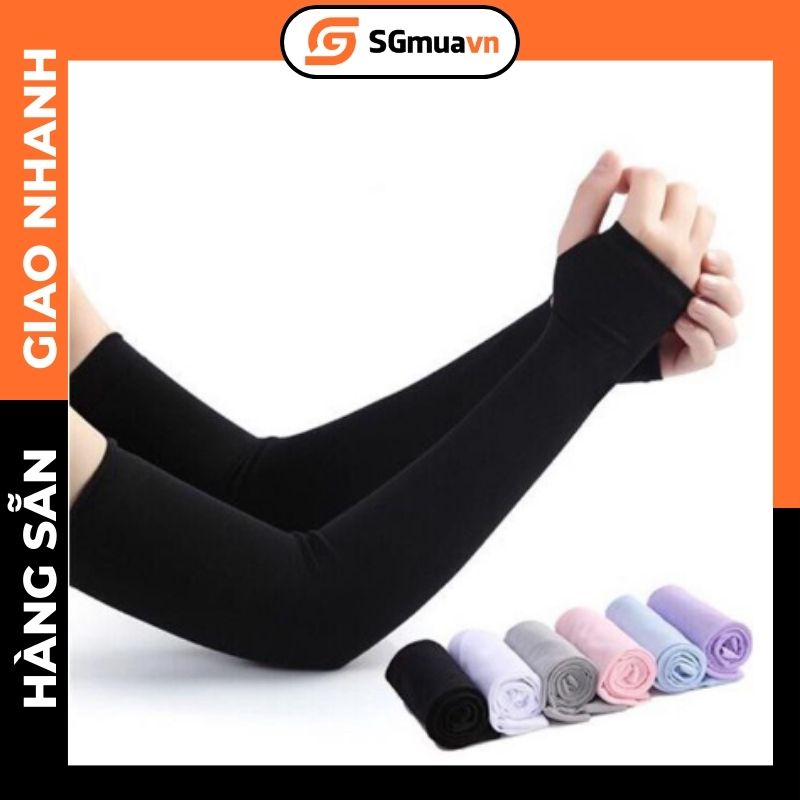 Găng tay chống nắng Bao tay đi nắng Găng tay đạp xe đạp xỏ ngón