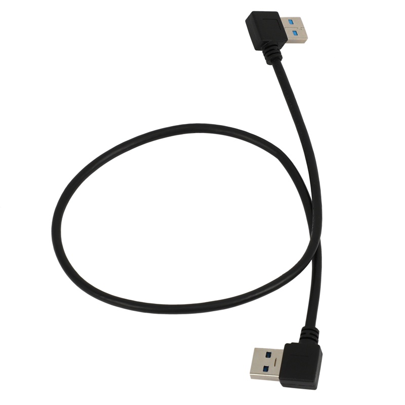 Dây cáp nối USB 3.0 Type A góc 90 độ dài 0.5m 1.5ft chất lượng cao