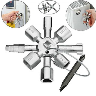 Chìa khóa tủ điện chìa khóa hộp đa năng 10 trong 1