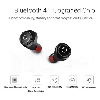 Tai nghe Bluetooth TWS ( đen )