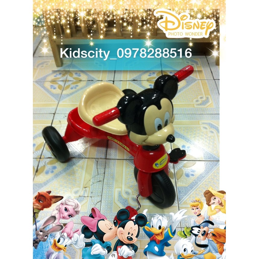Xe ba bánh mickey