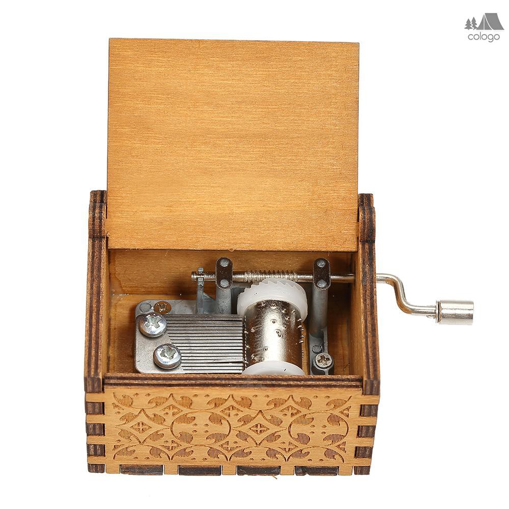 Hộp Nhạc Bằng Gỗ Kiểu Dáng Cổ Điển