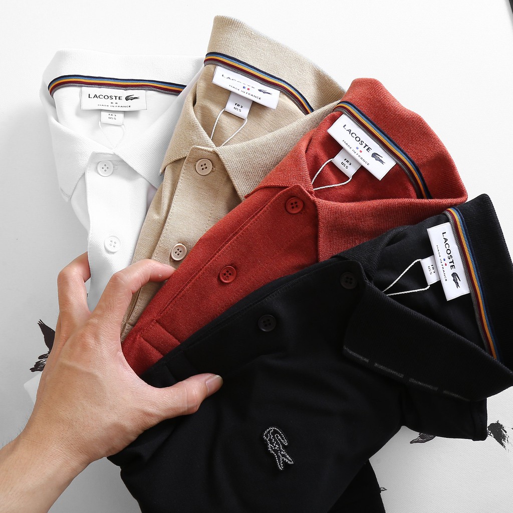 Áo polo có cổ xịn  đẹp chất lượng 4 màu cực đẹpáo có cổ thời trang viền cổ và tay [𝐅𝐑𝐄𝐄 𝐒𝐇𝐈𝐏] ❤️ POCS8
