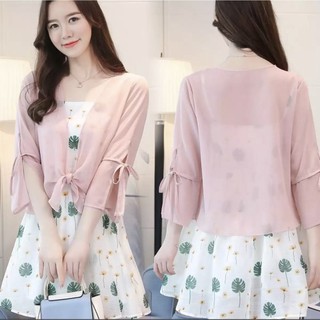 Áo Khoác Voan 2 Màu