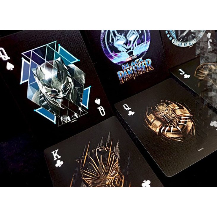 Bài ảo thuật cao cấp hình siêu anh hùng đến từ Hàn Quốc : Black Panther character deck
