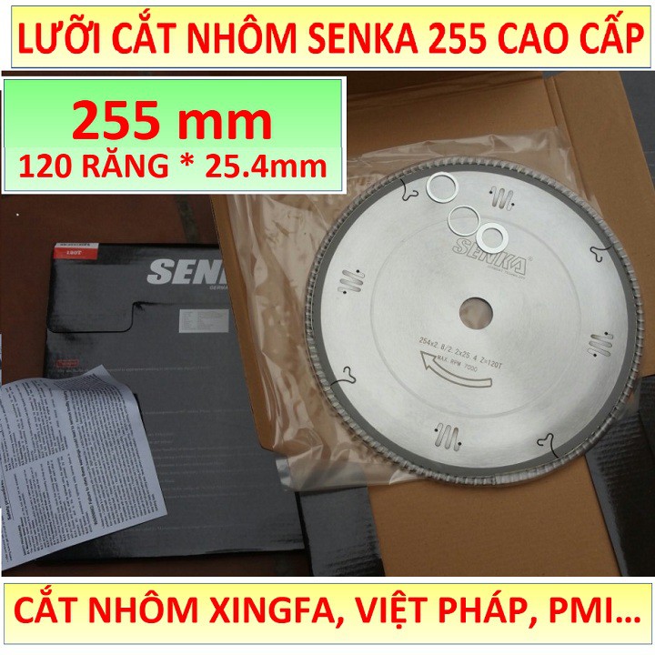 [COMBO] Lưỡi cắt nhôm HỢP KIM 255 - 305 120 Răng