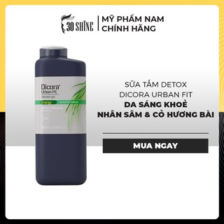 Sữa tắm cho nam Dicora Energy - Cỏ hương bài & Nhân sâm Biotopcare 400ml