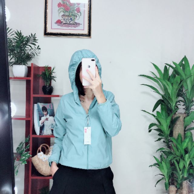 Áo gió nữ 2 lớp Uni VNXK