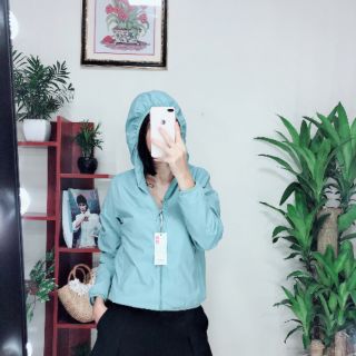 Áo gió nữ 2 lớp Uni VNXK