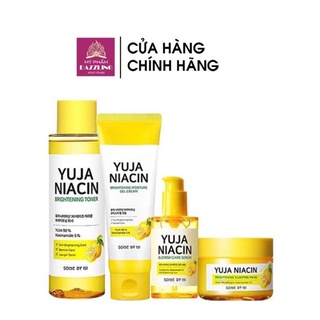 Bộ 4 Sản Phẩm Trắng Da, Mờ Thâm Nám Some By Mi Yuja Niacin Fullsize