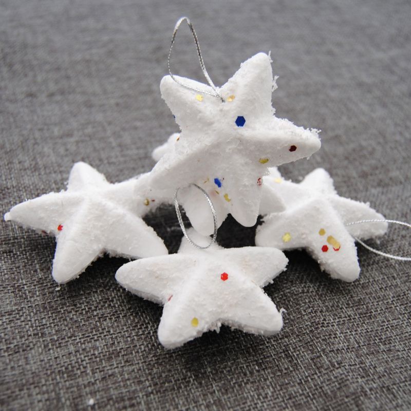 6 Ngôi Sao Năm Cánh Trang Trí Cây Thông Noel