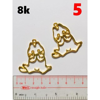 Khung charm làm resin hình mèo