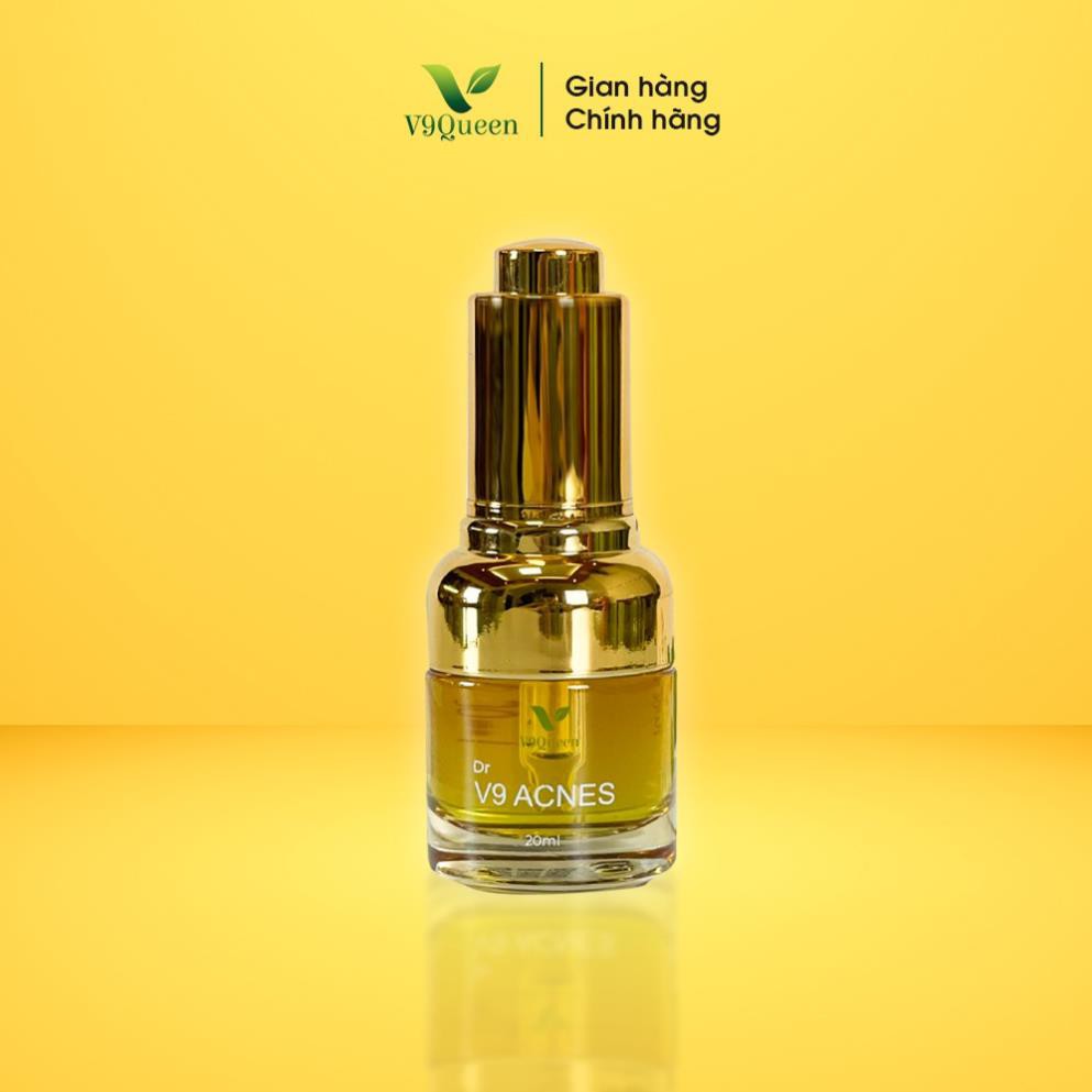Serum Ngăn Ngừa Mụn V9Queen, Chiết Xuất Rau Má Giúp Dưỡng Trắng Da, Làm Mờ Thâm Mụn - V9 Acnes 20ml | BigBuy360 - bigbuy360.vn