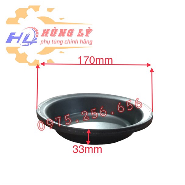 Bát phanh trước 153 phi 17cm đẹp phụ tùng ô tô phụ tùng Hùng Lỳ
