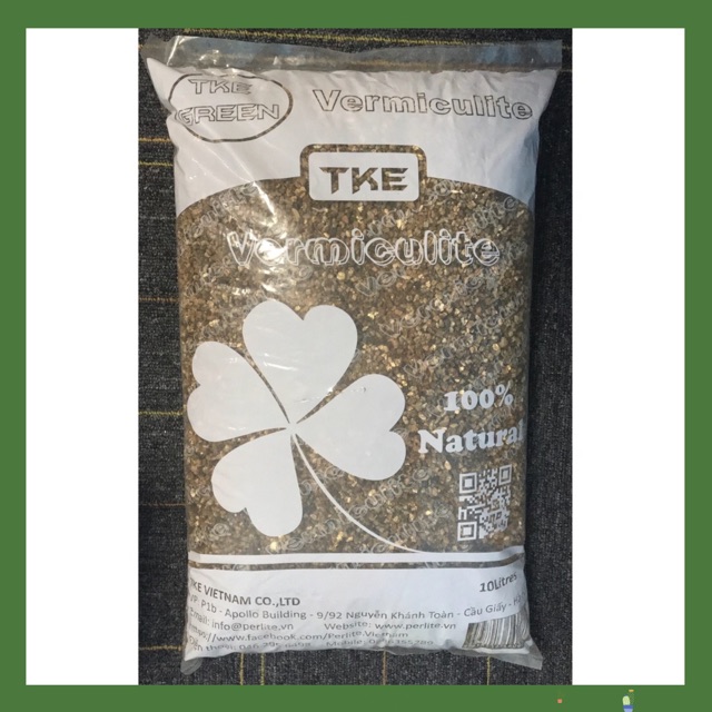 Đá vermiculite túi 10 lít dùng làm giá thể trồng cây