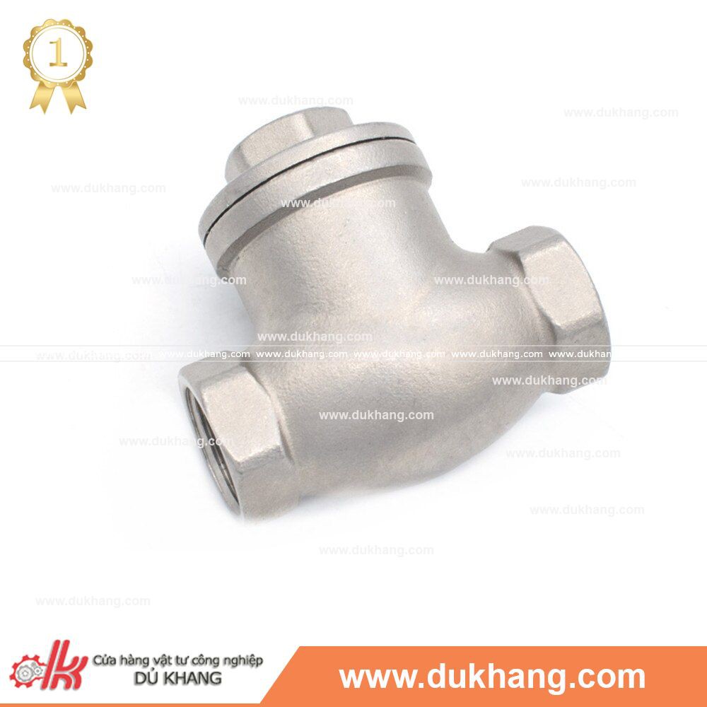 Van 1 chiều lá inox 304