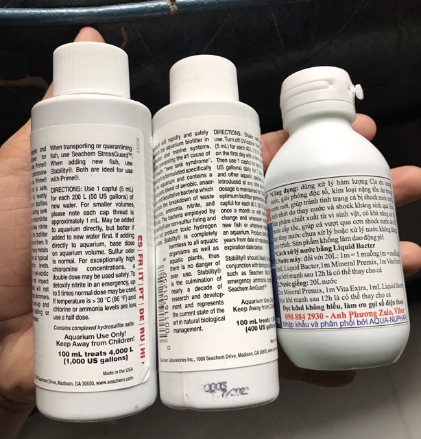 COMBO XỬ LÝ NƯỚC MỚI HỒ CÁ NON BỘ