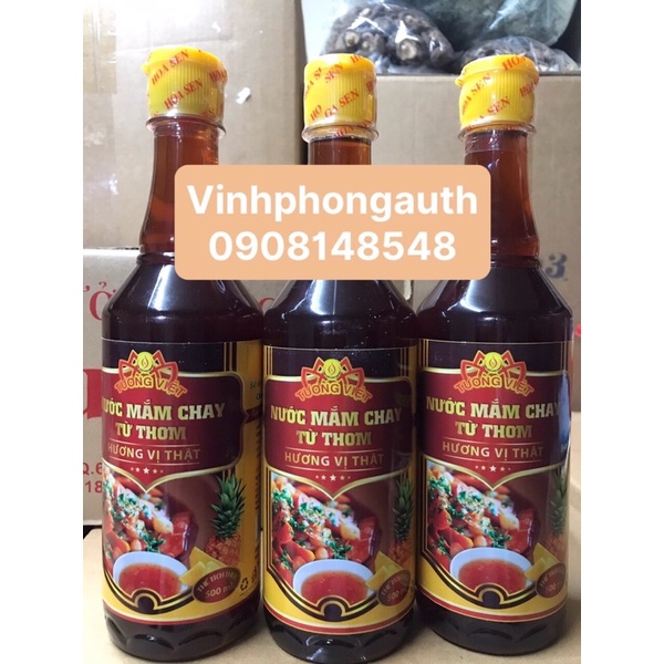 NƯỚC MẮM CHAY TỪ THƠM 500ML