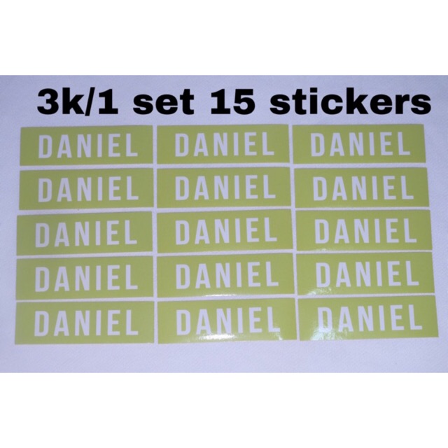 (Có sẵn) Sticker Daniel/Jihoon/Guanlin