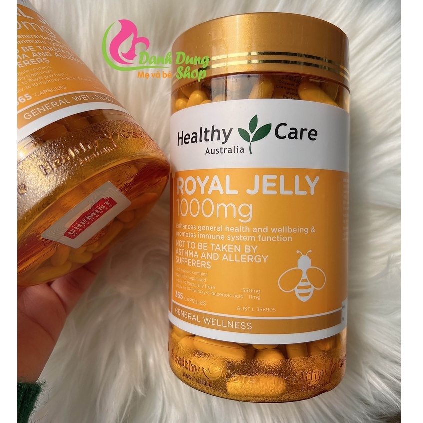 Sữa ong chúa Royal Jelly 365 viên healthy care - P01 thumbnail