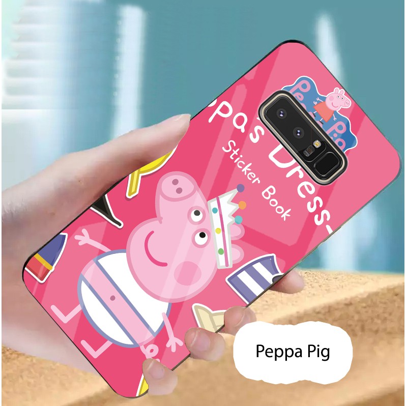 Ốp SAMSUNG NOTE 8 mặt kính gương bóng