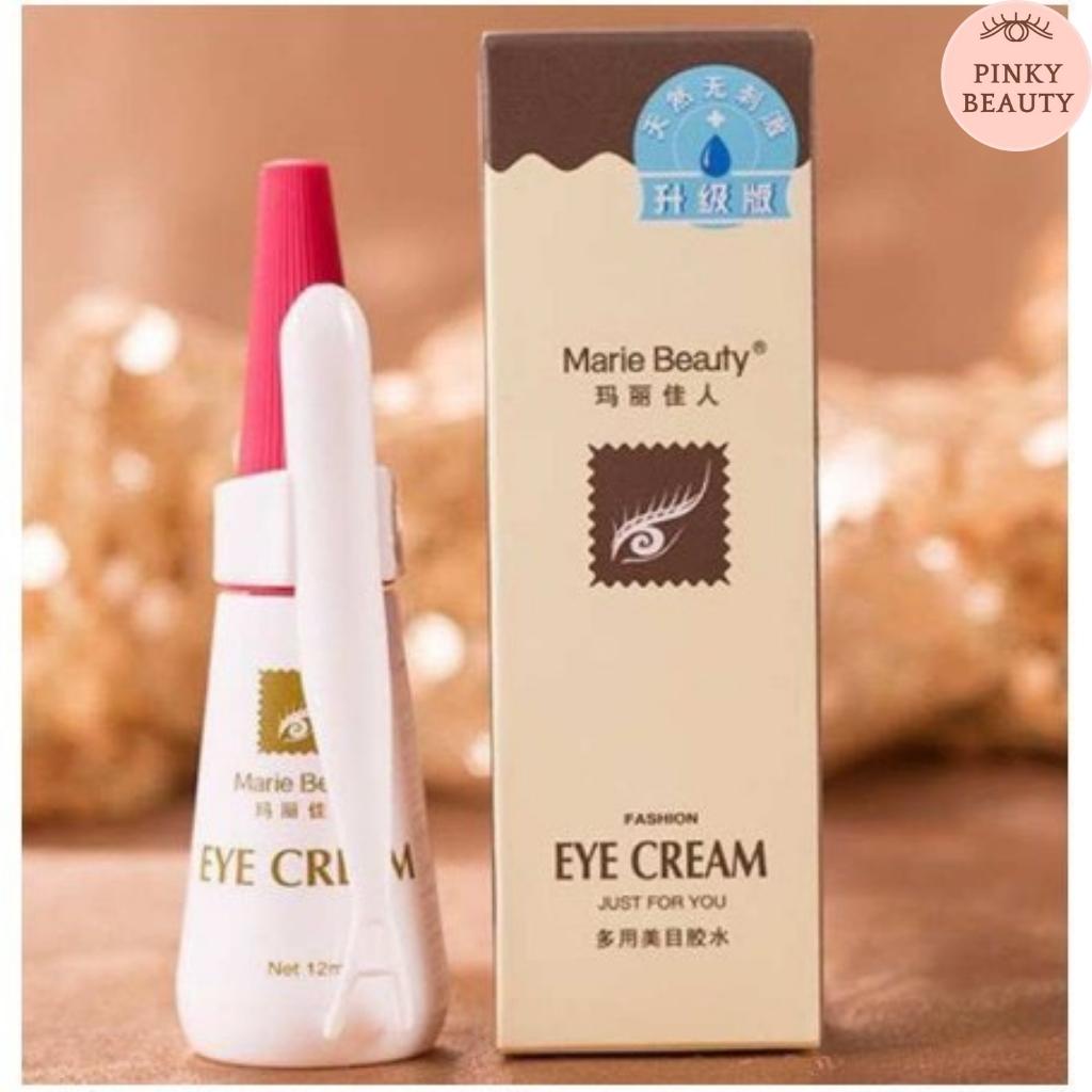 Keo Dán Lông Mi, Kích Mí, Keo Dán Mi Giả 2 Trong 1 Trong Suốt Bền Không Gây Đau Rát Kích Ứng Da Lọ 12ml - Pinky Beauty