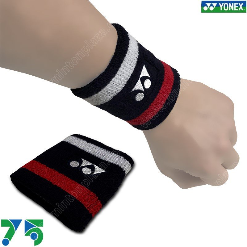 Băng Cổ Tay Thấm Mồ Hôi Yonex 75TH Chính Hãng - Chất Liệu Cao Cấp - Phù hợp mọi lứa tuổi