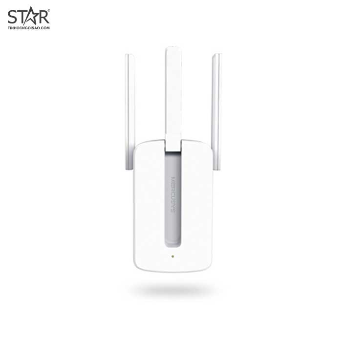 [Mã SKAMLTSM9 giảm 10% đơn 99K] Bộ Kích Sóng Wifi Repeater Mercusys MW300RE 300Mbps 3 anten