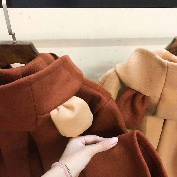 áo dạ nữ tai gấu đẹp | BigBuy360 - bigbuy360.vn