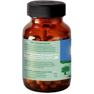 Viên Uống Hữu Cơ Neem Thanh Lọc Máu, Đẹp Da, Sạch Mụn 325mg- Organic India Neem 60 viên