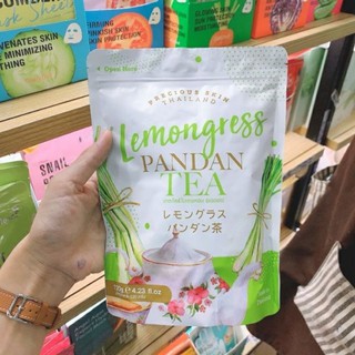 Trà sả lá dứa lemongress pandan tea precious skin 120g